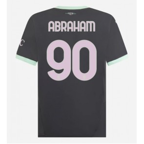 AC Milan Tammy Abraham #90 Replika Tredjetrøje 2024-25 Kortærmet